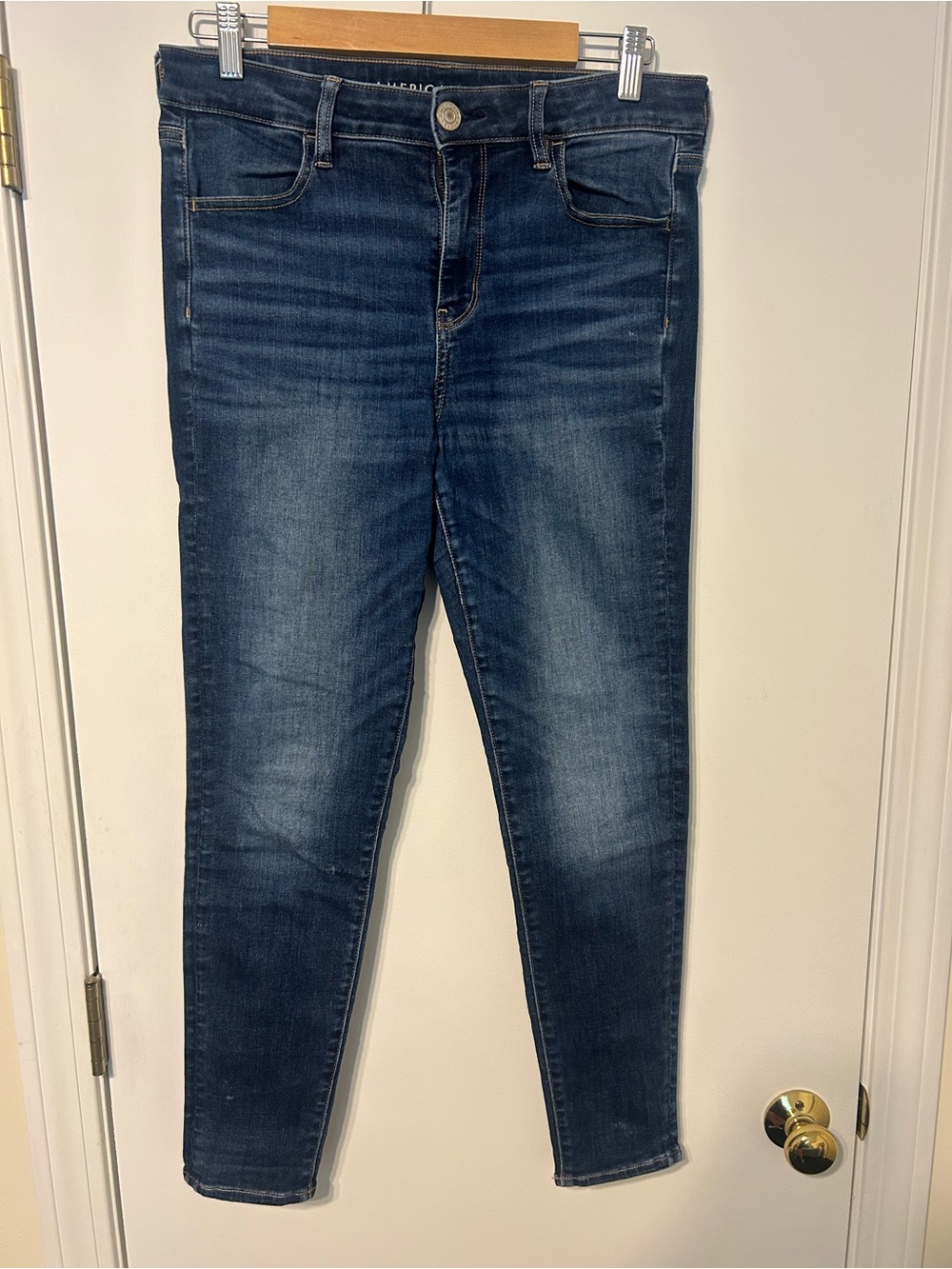 American Eagle Outfitters Dark Blue Skinny Jeans